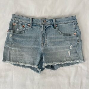Blue Denim Shorts